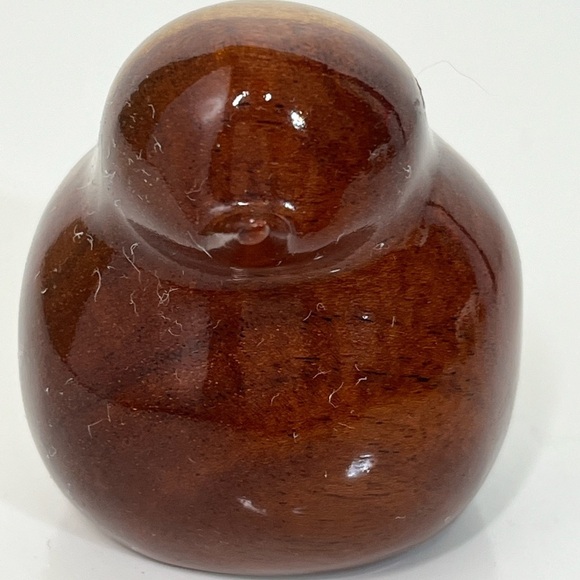 Genuine Barbados Mahogany Carved Bird Figurines Set of 2 - Picture 5 of 10